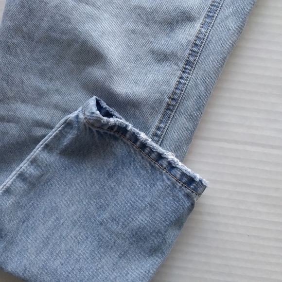 Vero Moda distressed high rise relaxed fit jeans - Picture 3 of 13